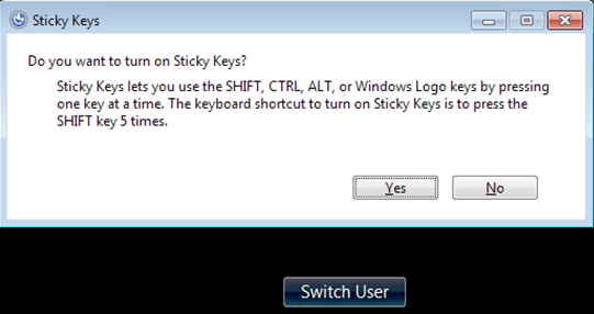 Sticky Keys